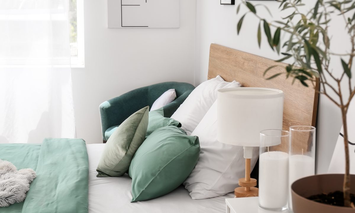 Furnished bedroom