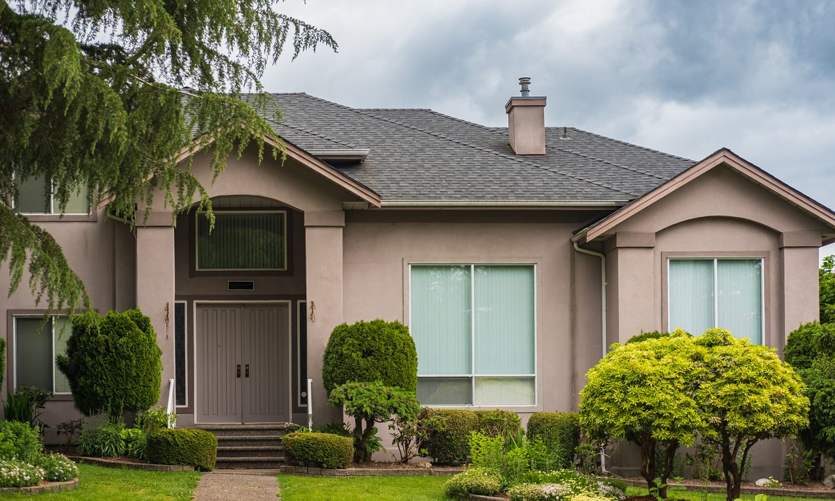 A welcoming home exterior with a front porch
